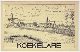 KOEKELARE - Windmolen - Moulin A Vent - Pentekening ( Postkaart ) - Koekelare