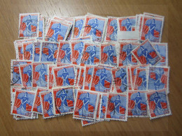 VEND LOT DE 100 TIMBRES DE FRANCE N° 1234 , POUR ETUDES !!! - 1959-1960 Marianne à La Nef