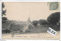 89 . Yonne . Cerisiers : Derriere La Mairie  Et Les Promenades . - Cerisiers