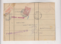 YUGOSLAVIA, TREBNJE  1929 Nice Cover To LJUBLJANA Returned Postage Due - Lettres & Documents
