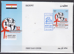 EGYPTE   2021      Premier Jour - Covers & Documents