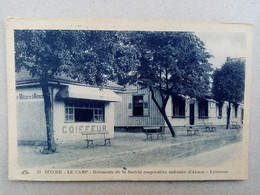 CPA - 57 - BITCHE - LE CAMP - Bâtiments De La Société Coopérative Militaire D'Alsace - Extérieur - Coiffeur - Casernes