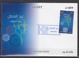 EGYPTE   2021      Premier Jour - Storia Postale