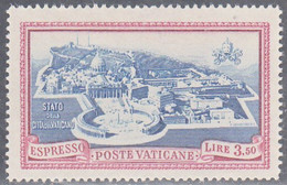 VATICAN CITY   SCOTT NO  E5  MINT HINGED  YEAR  1945 - Espresso