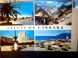 2 CARD MARINA DI CARARA  VEDUTE VB1970/82 0IF9163 - Carrara