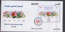 EGYPTE   2021      Premier Jour - Lettres & Documents