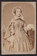 Photo-carte De Visite / Photo / CDV / Femme / Woman / Vrouw / 2 Scans - Anciennes (Av. 1900)