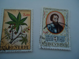 CABO VERDE  USED   STAMPS - Cap Vert