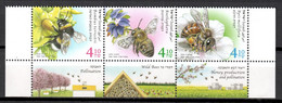 Israel 2020 / Insects Bees MNH Insectos Abejas Insekten Bienen Insekten / Cu19128  27-46 - Bienen