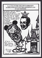 CPM Disney Walt Tirage Signé 300 Exemplaires Numérotés Signés Par JIHEL Sarkozy Mickey - Andere & Zonder Classificatie