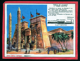 Image Athènes Publicité Phoscao Cassegrain Thé éléphant ... Série Temple Antique Louqsor  1960 Voir Explications - History