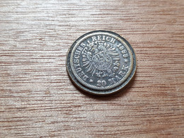 ALLEMAGNE JETON-BOUTON 20 MARK 1888  22MM - Monarchia/ Nobiltà