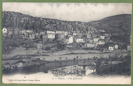 CPA Dos Précurseur - AVEYRON - PEYRE - VUE GÉNÉRAL - édition Du Grand Bazar Parisien / 2 - Sonstige & Ohne Zuordnung