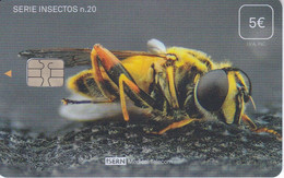 ISN-324 TARJETA DE ISERN DE UNA ABEJA DE LA SERIE INSECTOS Nº 20 (BEE) - Non Classificati