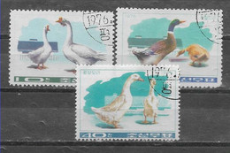 1976, Nº 1387/9 Ducks & Goose - Oche