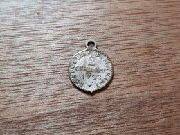 SAN MARIN PETITE MEDAILLE 2 CENTESIMI 1798  15MM - Monarchia / Nobiltà