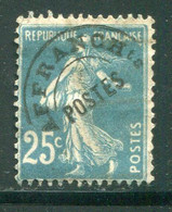 FRANCE- Préoblitéré Y&T N°56- Oblitéré - 1893-1947