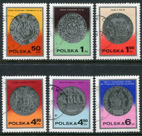 POLAND 1977 Stamp Day: Coins Used.  Michel 2525-30 - Usados