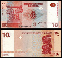 CONGO - 93 - 10f (10 Francs) - 2003 - Non Classificati