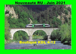 RU 1902 - Autorail X 73500 Franchissant La Loire à RETOURNAC - Haute Loire - SNCF - Retournac