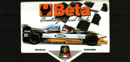Autocollant Ou Sticker-   Formule 1   BETA  Quality Hand Tools  -     MILD SEVEN    MINARDI - Stickers