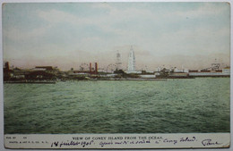 View Of CONEY ISLAND From The Ocean - Long Island