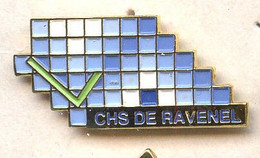 DD221 Pin's Hôpital Psychiatrique Chs De Ravenel Mirecourt Vosges Achat Immédiat - Médical