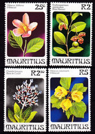 Mauritius, 1981, 507/10,  MNH **,  Blumen,  Flowers. - Mauritius (1968-...)