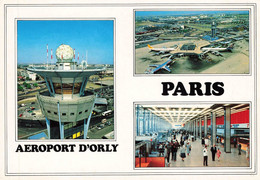 PARIS - ORLY : LA TOUR DE CONTROLE ET AEROGARE SUD - Aeronáutica - Aeropuerto