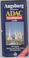 ADAC STADPLAN 1.20000, AUGSBURG - Landkarten