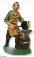 95234 Pastorello Presepe - Statuina In Pasta - Fabbro - Weihnachtskrippen