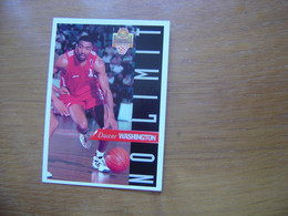 1995 Carte Basketball Panini DUANE WASHINGTON No Limit FFBB Basket - Otros & Sin Clasificación
