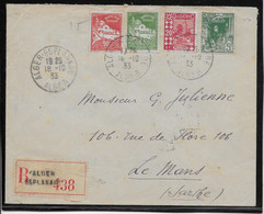 Algérie - Alger Esplanade - Lettre - Storia Postale