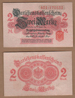 AC - GERMANY 2 MARK 1914 RED SEAL AND SERIALS VF + - Other & Unclassified