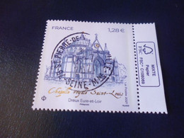 5507 OBLITERATION RONDE SUR TIMBRE NEUF CHAPELLE DREUX - Used Stamps