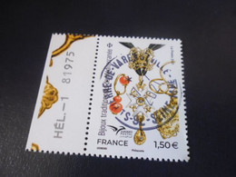 5511 OBLITERATION RONDE SUR TIMBRE NEUF BIJOUX DE MEDITERRANNEE - Used Stamps