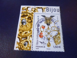 5511 OBLITERATION RONDE SUR TIMBRE NEUF BIJOUX DE MEDITERRANNEE - Used Stamps