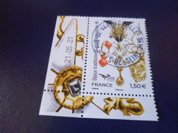 5511 OBLITERATION RONDE SUR TIMBRE NEUF BIJOUX DE MEDITERRANNEE - Used Stamps