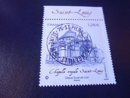 OBLITERATION RONDE SUR TIMBRE NEUF CHAPELLE DREUX - Used Stamps