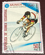 Equitorial Guniea 1972 Olympic Games - Munich, Germany Airmail 50p - Used - Equatorial Guinea