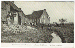 Hamme - Overstrooming Van 1906 - Opruiming Van Puinen - Hamme