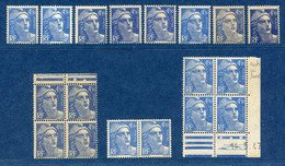 ⭐ France - Variété - YT N° 718 A - Couleurs - Pétouilles - Neuf Sans Charnière - 1945 ⭐ - Unused Stamps