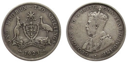 Florin 1923 (Australia) Silver - Florin