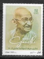 LEBANON, 2019, MNH, GANDHI,1v - Mahatma Gandhi