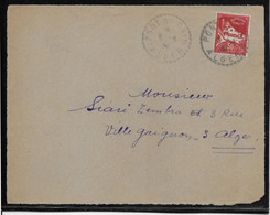 Algérie - Pont Du ... - Devant De Lettre - Storia Postale