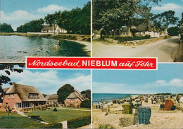 D-25938 Nieblum - Alte Ansichten - Strand - Friesenhäuser - Nice Stamp - Föhr