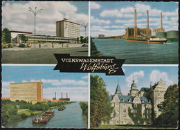 D-38440 Wolfsburg - Alte Ansichten - VW Werk - Straßenansicht - Lastkahn - Nice Stamp - Wolfsburg