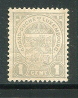 LUXEMBOURG- Y&T N°89- Oblitéré - 1907-24 Ecusson