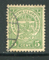 LUXEMBOURG- Y&T N°92- Oblitéré - 1907-24 Abzeichen