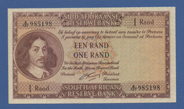 SOUTH AFRICA - P.103b  – 1  Rand Nd (1961-1965) - XF - Serie A/127 985198 - Südafrika